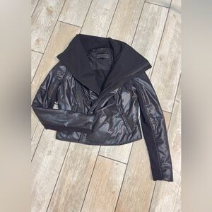 BCBGMaxAzria Black Leather Jacket